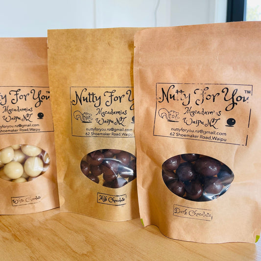 Nutty for You | Milk Chocolate Macadamia Nuts